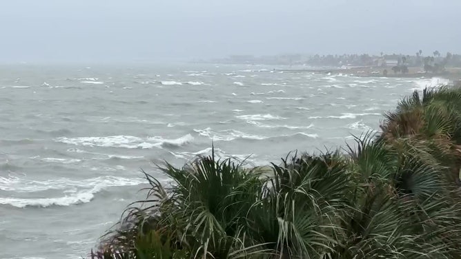 Stormy weather in Corpus Christi, Texas