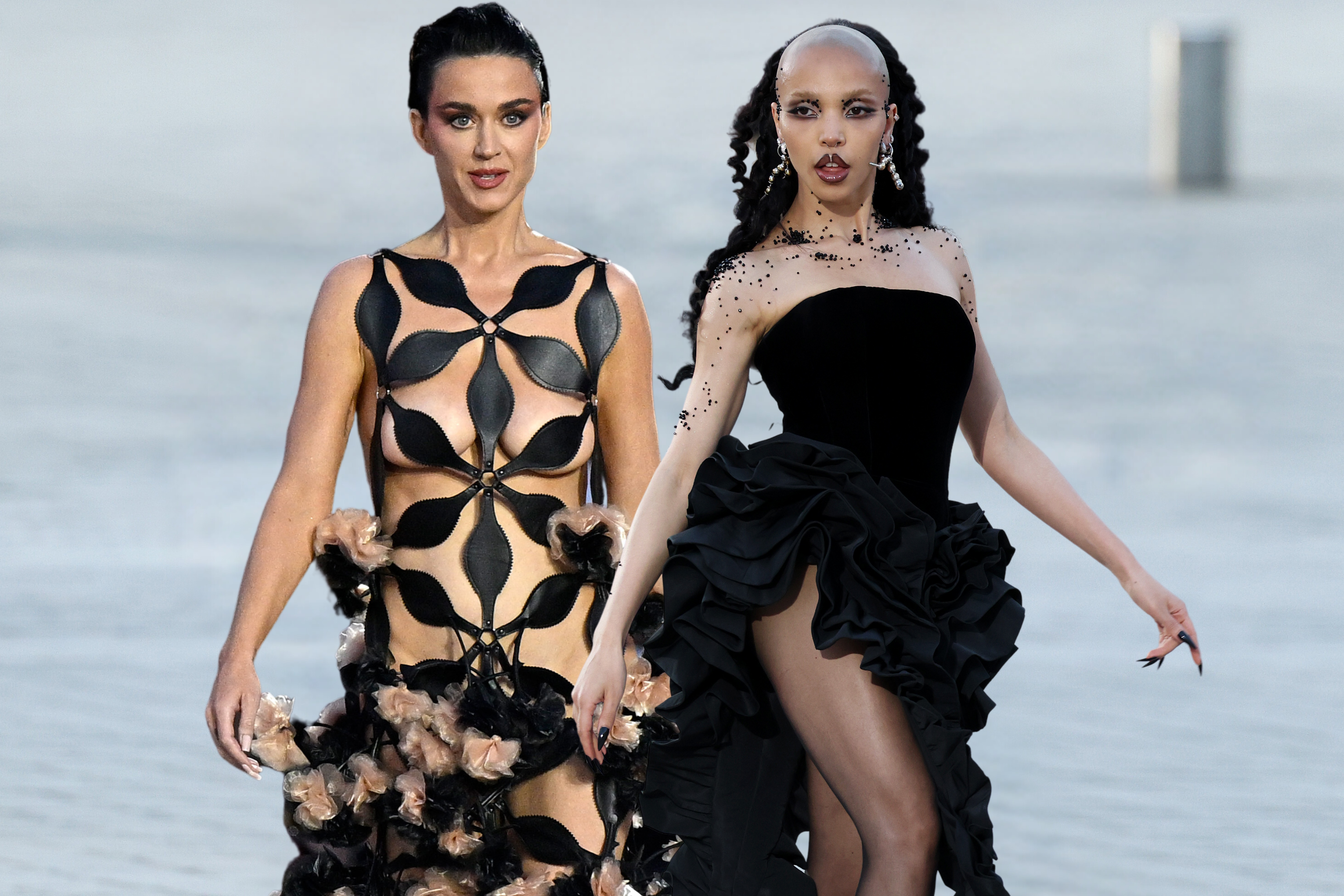 katy perry and fka twigs composit