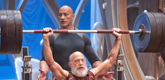 Dwayne Johnson and Chris Evans Save Christmas