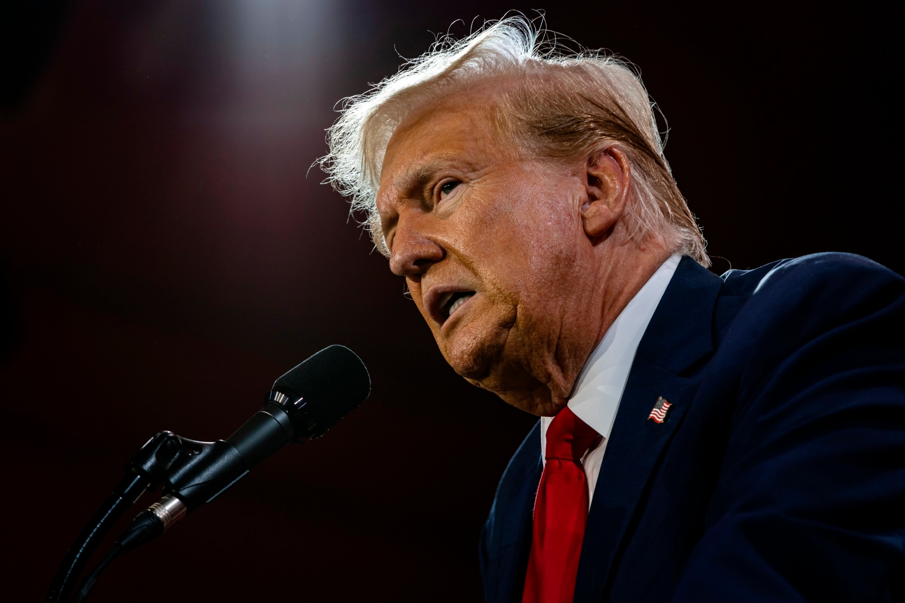 PHOTO: Former U.S. President Donald Trump speaks at the Faith & Freedom Coalition's Road to Majority Policy Conference at the Washington Hilton on June 22, 2024 in Washington, DC. 