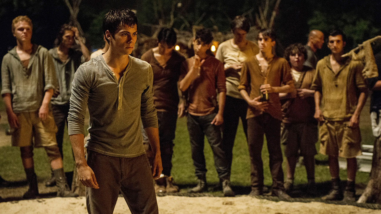 Dylan O'Brien in 'The Maze Runner.'