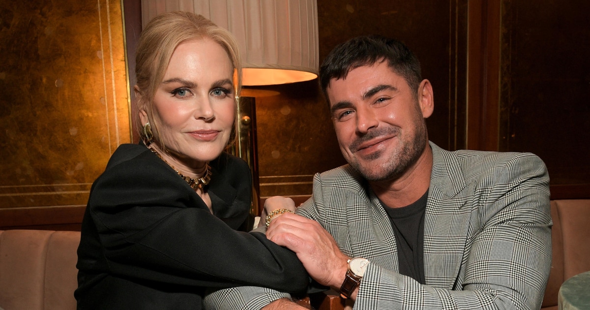 Nicole Kidman and Zac Efron Reveal Explicit Working Title Of 'A Family Affair'