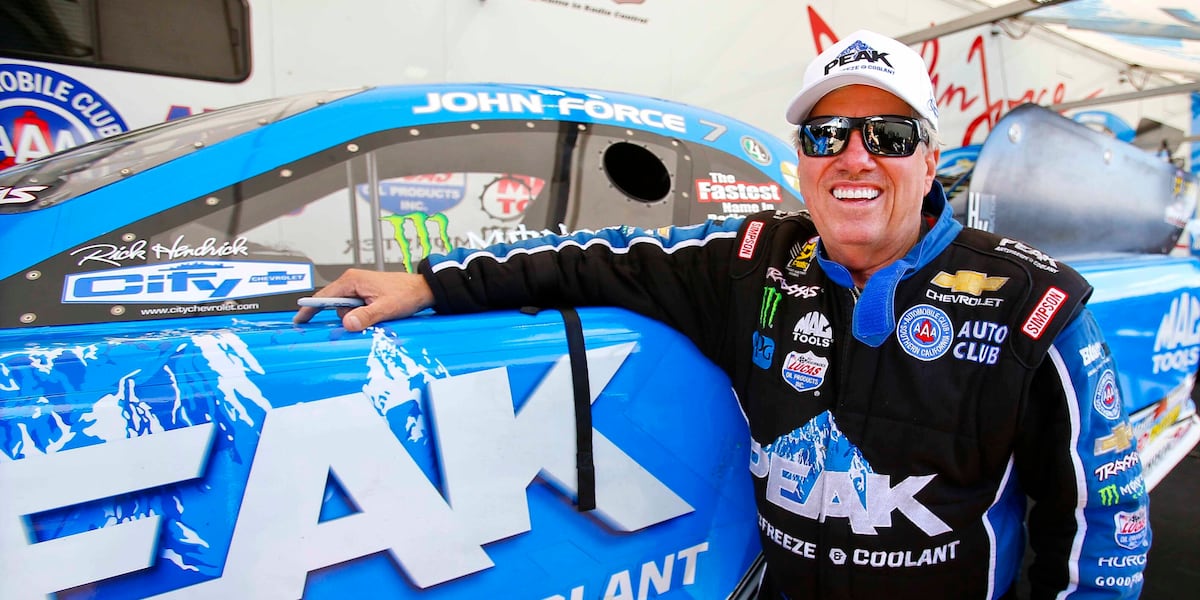 75-year-old John Force alert after 300 mph crash at drag racing event