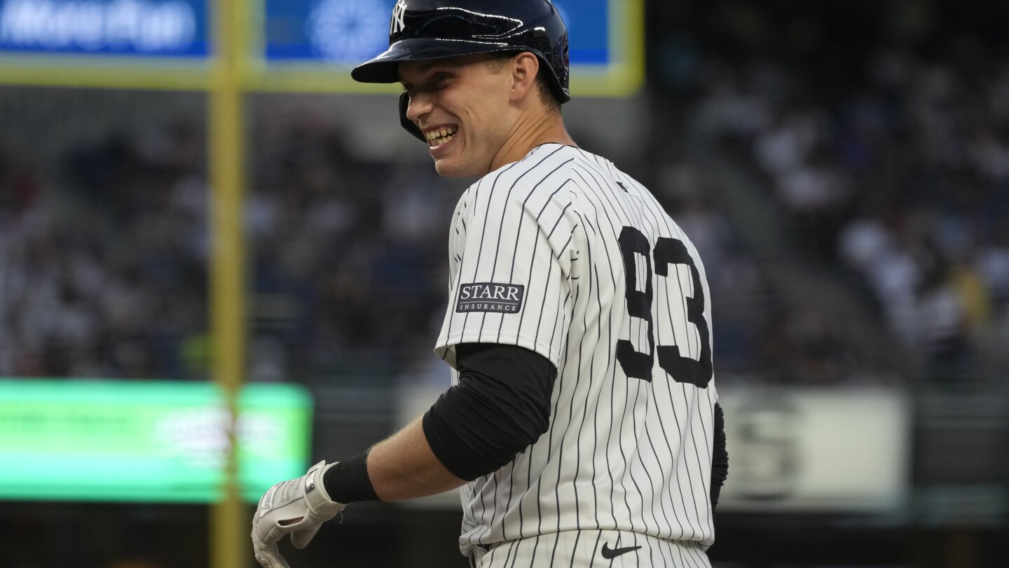 Ben Rice has the scoop for his major league debut with Yankees