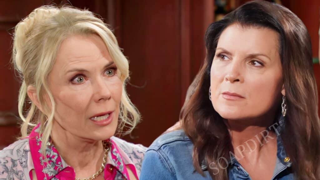 Bold and the Beautiful Spoilers: Brooke Logan (Katherine Kelly Lang) - Sheila Carter (Kimberlin Brown)