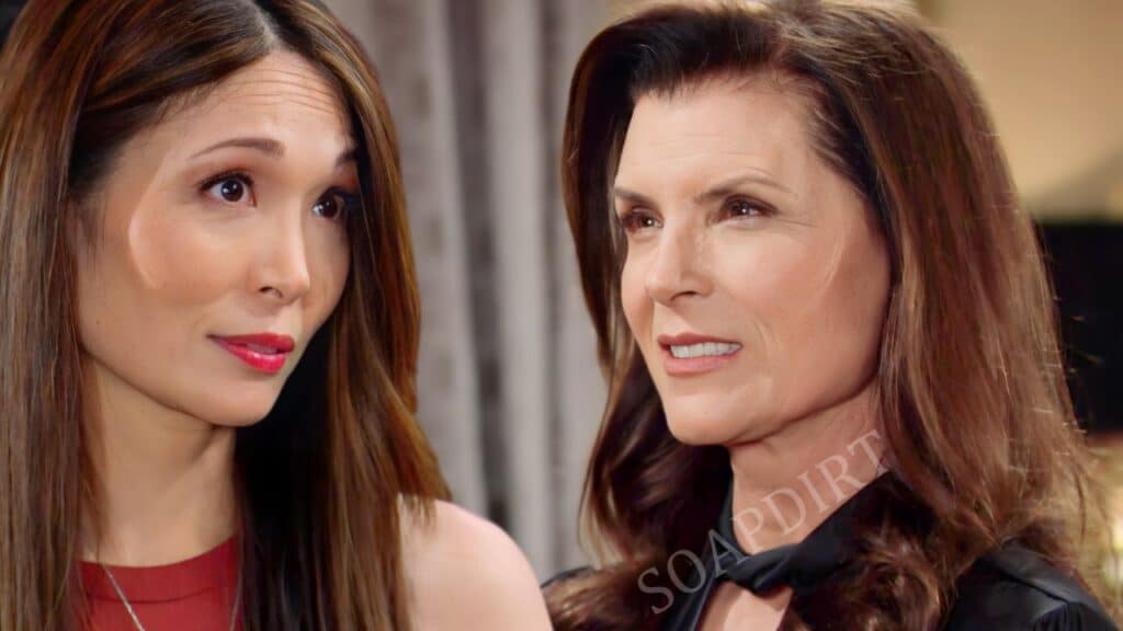 Bold and the Beautiful Predictions: Sheila Carter (Kimberlin Brown) - Poppy Nozawa (Romy Park)