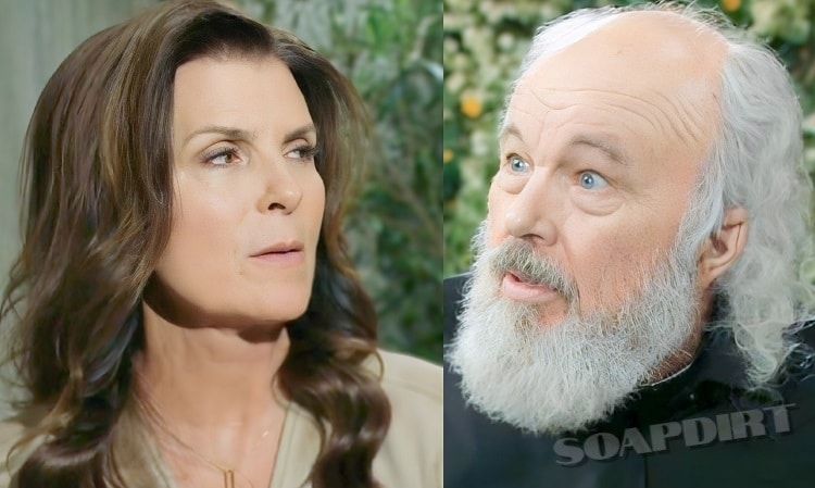 Bold and the Beautiful: Sheila Carter (Kimberlin Brown) Tom (Clint Howard)