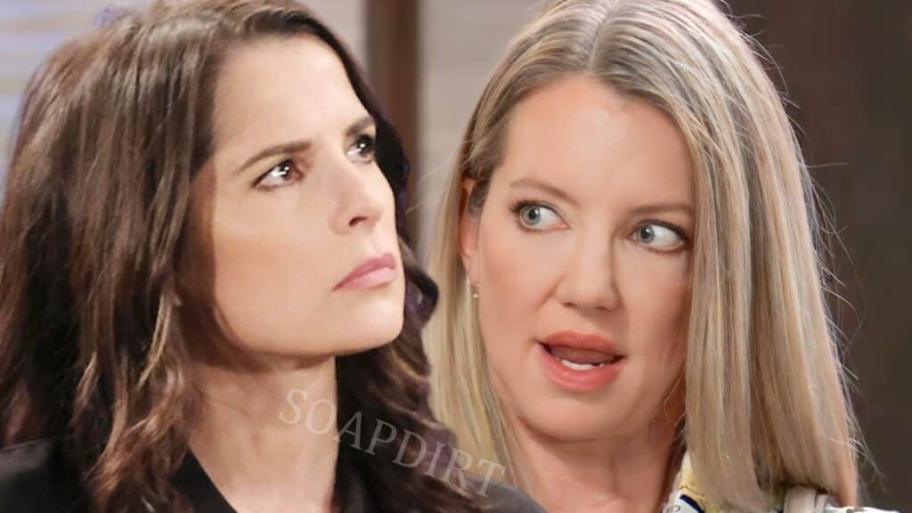 General Hospital Spoilers: Sam McCall (Kelly Monaco) - Nina Reeves (Cynthia Watros)