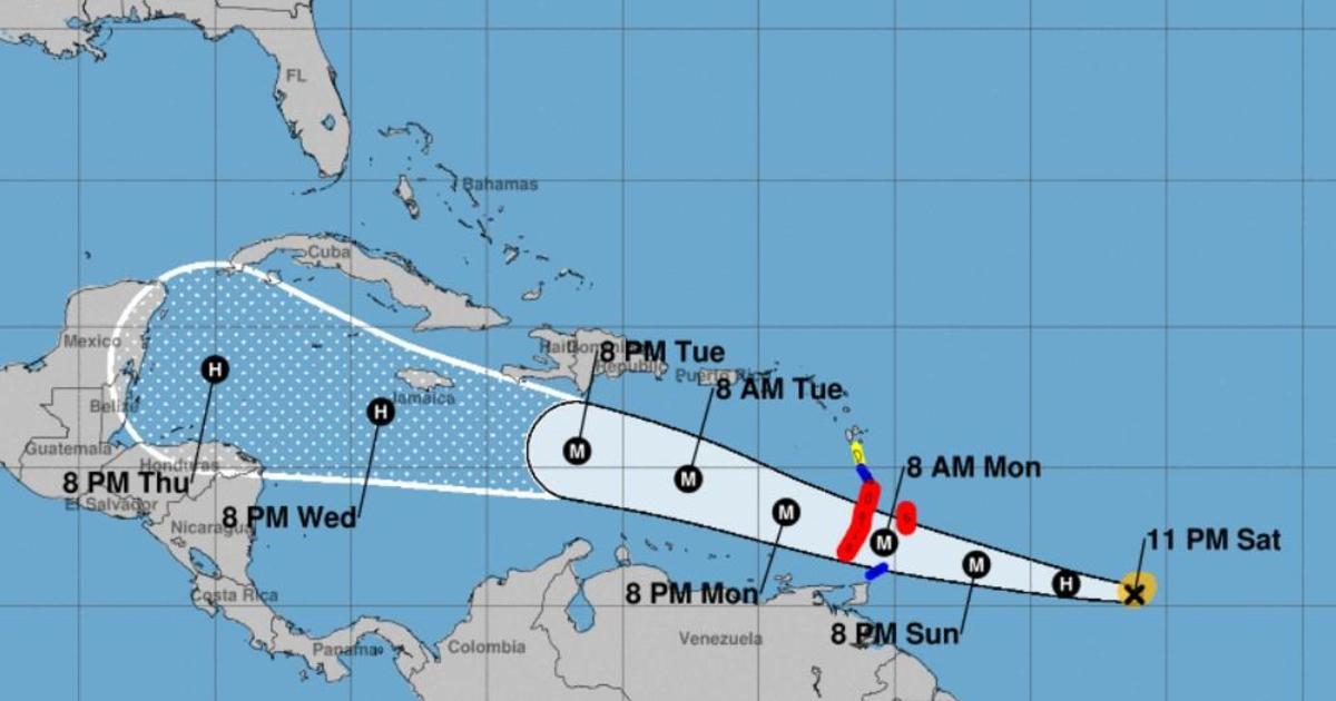 Hurricane Beryl maps show path and landfall forecast