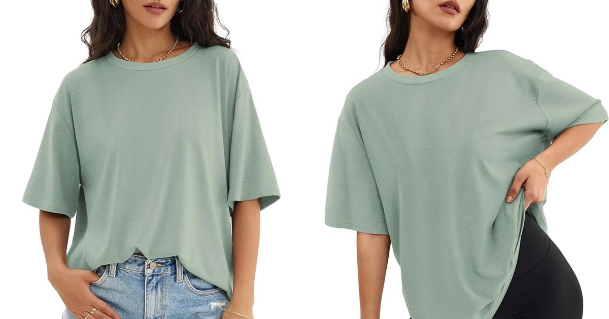 I'm Dressing This Oversized T-Shirt Up and Down this Summer