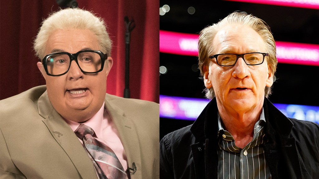 Jiminy Glick Takes Over 'Real Time' to Ask Bill Maher Tough Questions