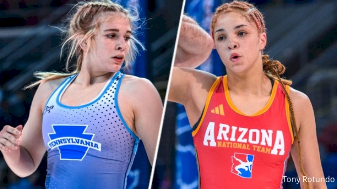 Jordyn Fouse And Isis France Squared Off For 9th Time During National Duals