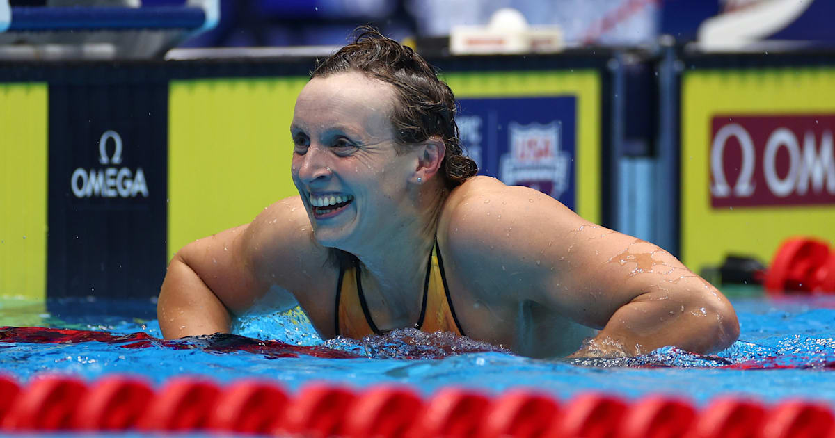 Katie Ledecky wins the 1500m while Caeleb Dressel and Simone Manuel make their Team USA returns at the 2024 U.S. Olympic Swimming Trials