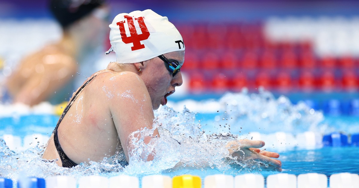 Lilly King gets engaged after qualifying for Paris in the 200-meter breaststroke