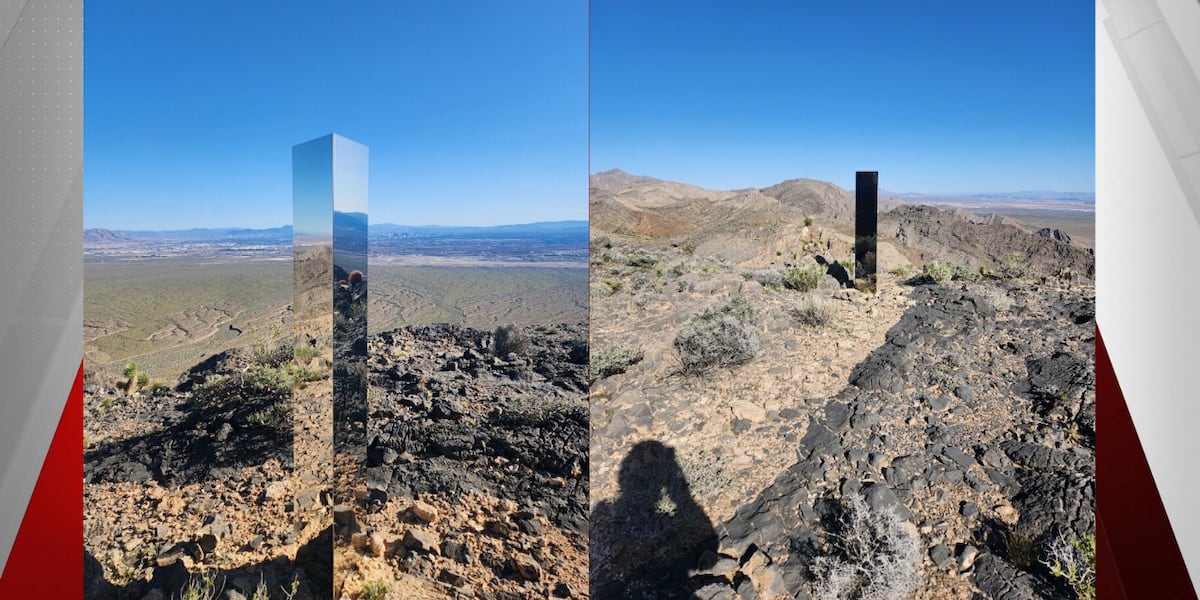 Mysterious monolith discovered in Nevada desert