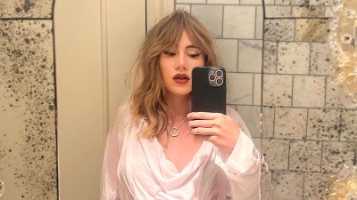 Suki Waterhouse’s Baby Bump Album: See Pregnancy Pics Before Welcoming 1st Child With Robert Pattinson