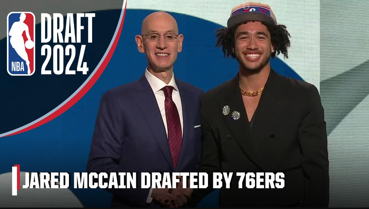 Sacramento's Jared McCain picked by 76ers in NBA Draft