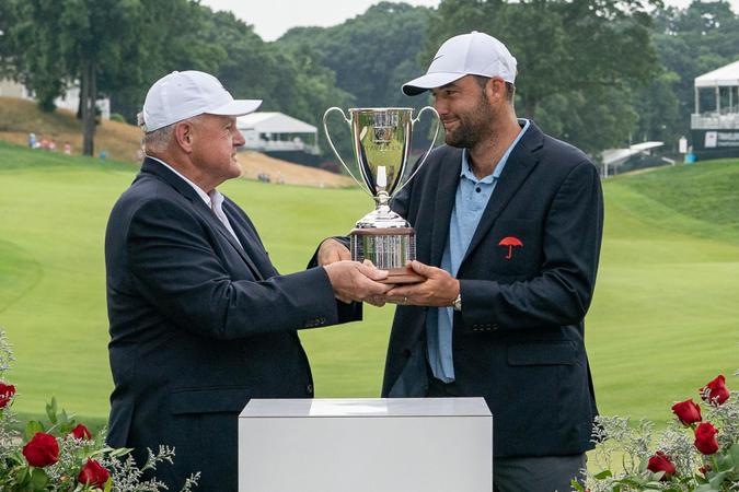 Scottie Scheffler wins Travelers Championship