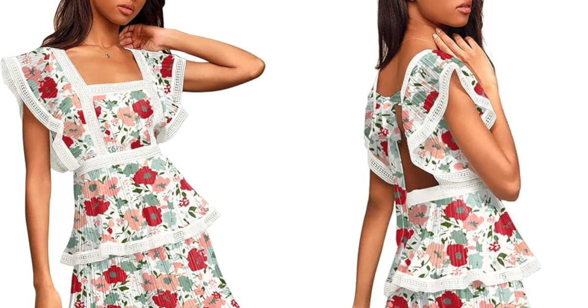 Serve Flower Power With This Cottagecore Frock Under $50