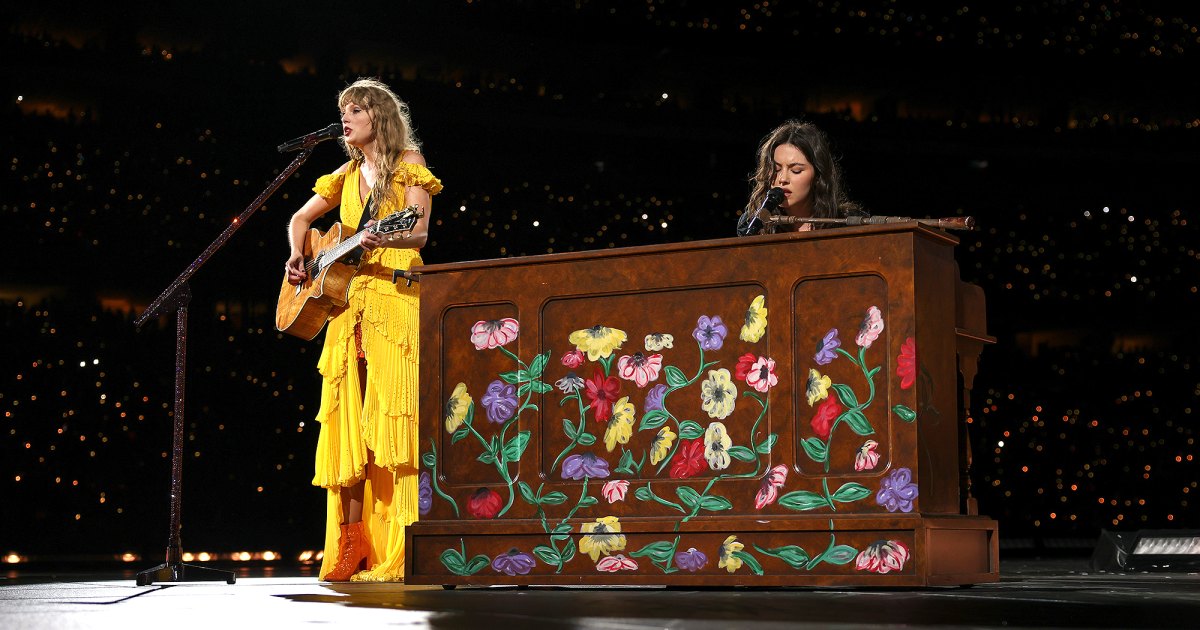 Taylor Swift and Gracie Abrams Sing Duet at London Eras Tour Concert