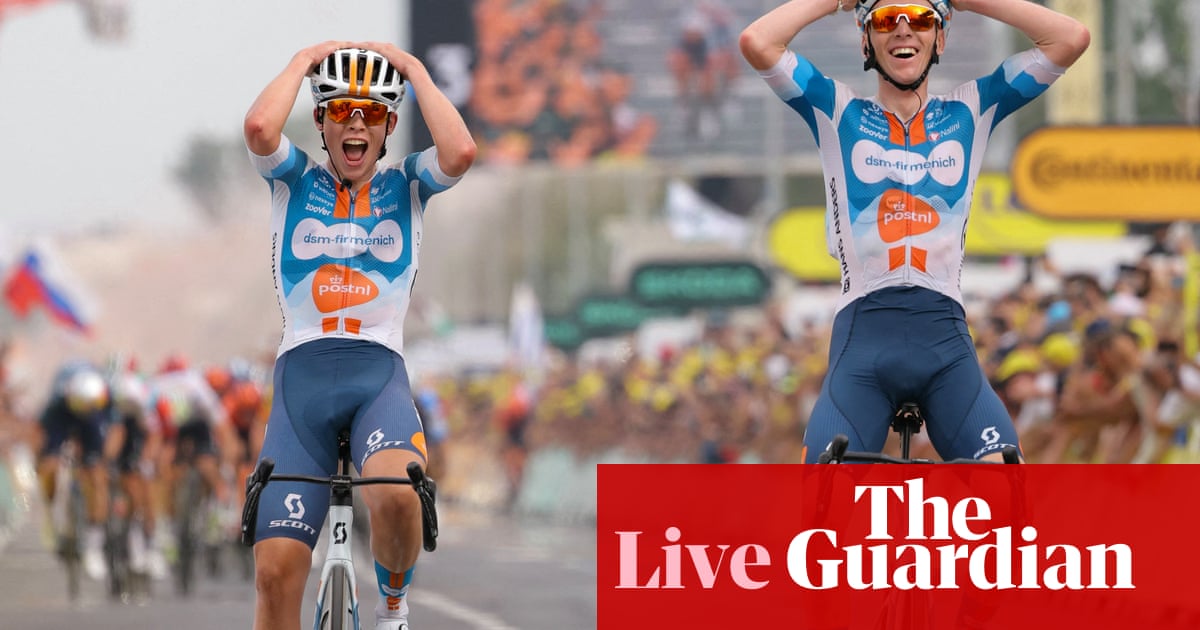 Tour de France 2024: Bardet wins brutal first stage as Cavendish struggles in heat – as it happened | Tour de France 2024