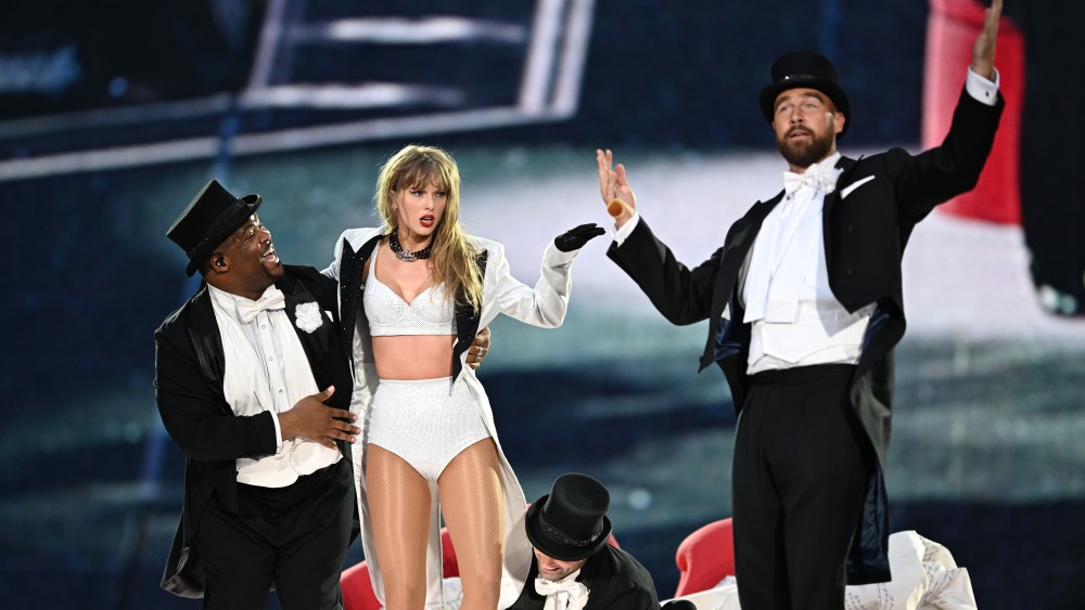 Travis Kelce Joins Taylor Swift on Stage for Surprise Eras Tour Appearance