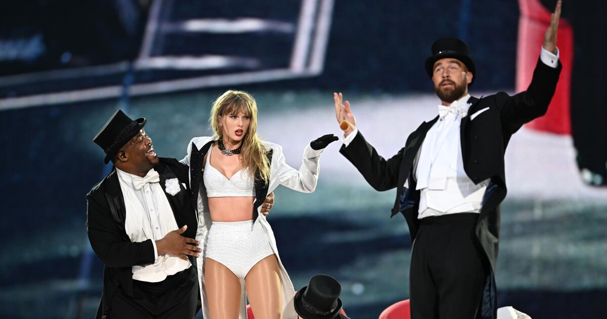 Travis Kelce goes where no Taylor Swift boyfriend has gone before