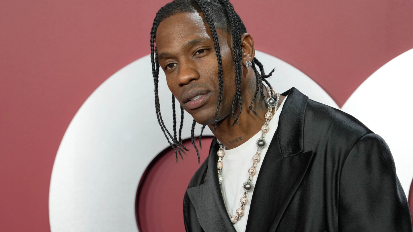 Travis Scott arrested for misdemeanor trespassing, public intoxication