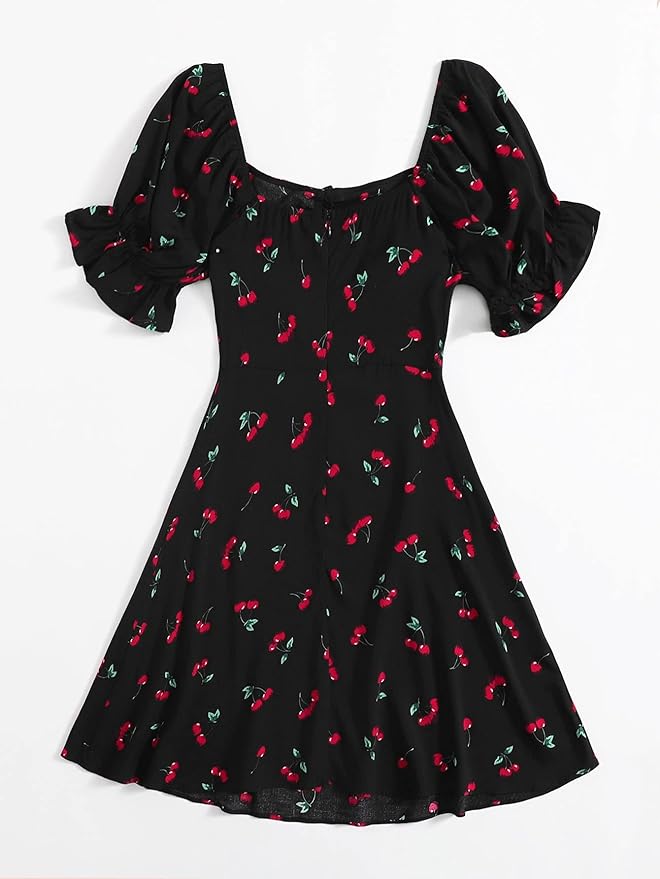 Floerns Drawstring Sweetheart Neck Dress – just $35!