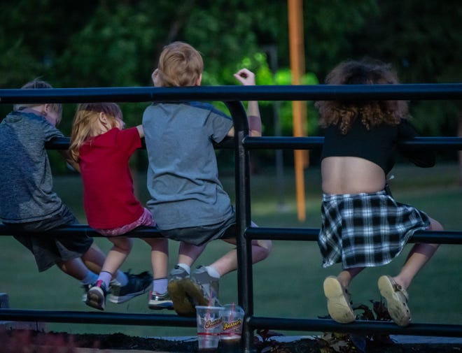 As part of the annual Independence Day Celebration, the Springettsbury Township Park sky is lit up with a fireworks display. The Sounds of Summer concert by Dave Bray USA kicked off the evening and was followed by the fireworks. Randy Flaum photos for The York Dispatch - yorkstoryman@gmail.com