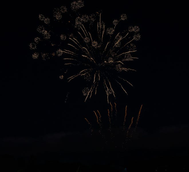 As part of the annual Independence Day Celebration, the Springettsbury Township Park sky is lit up with a fireworks display. The Sounds of Summer concert by Dave Bray USA kicked off the evening and was followed by the fireworks. Randy Flaum photos for The York Dispatch - yorkstoryman@gmail.com