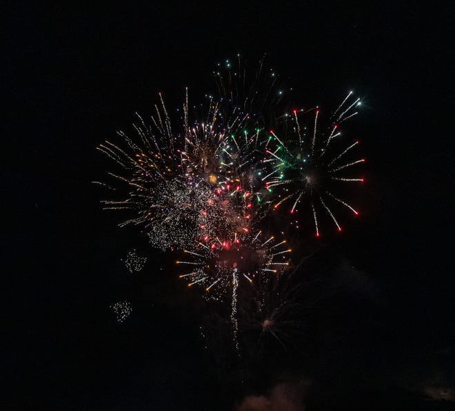 As part of the annual Independence Day Celebration, the Springettsbury Township Park sky is lit up with a fireworks display. The Sounds of Summer concert by Dave Bray USA kicked off the evening and was followed by the fireworks. Randy Flaum photos for The York Dispatch - yorkstoryman@gmail.com