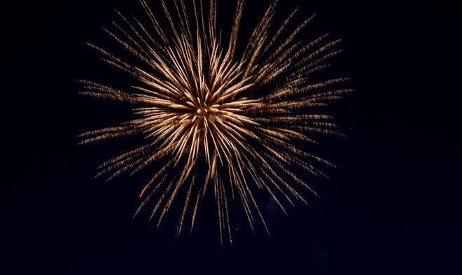 As part of the annual Independence Day Celebration, the Springettsbury Township Park sky is lit up with a fireworks display. The Sounds of Summer concert by Dave Bray USA kicked off the evening and was followed by the fireworks. Randy Flaum photos for The York Dispatch - yorkstoryman@gmail.com