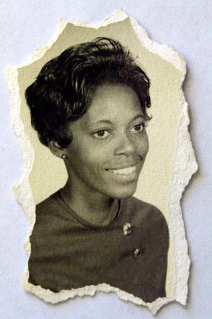 Yvonne Odom in a 1961 photograph she provided