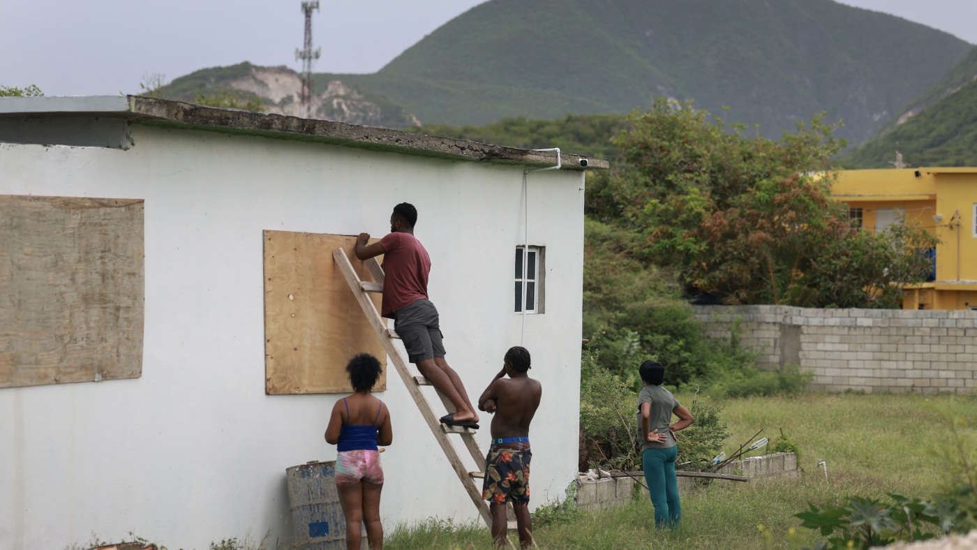 Hurricane Beryl nears Jamaica as it tears through the Caribbean : NPR