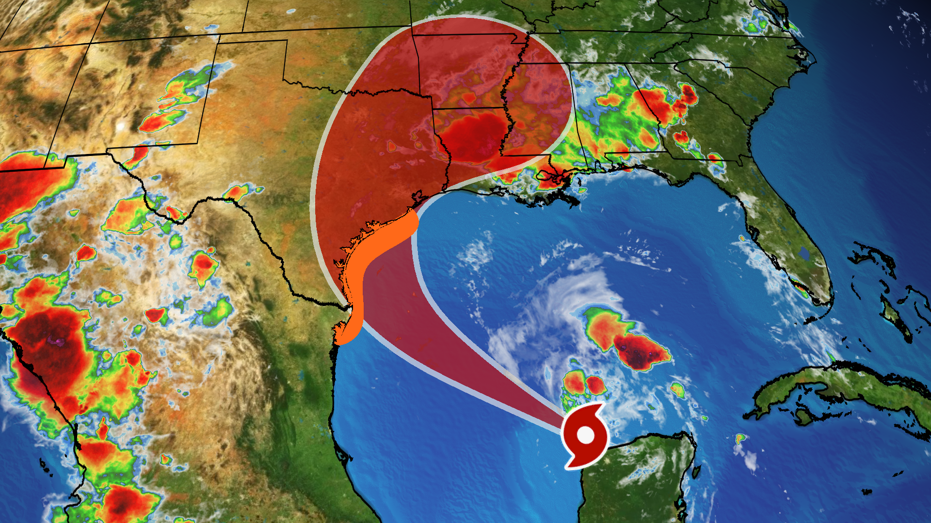 Hurricane Watch Issued As Beryl Enters The Gulf