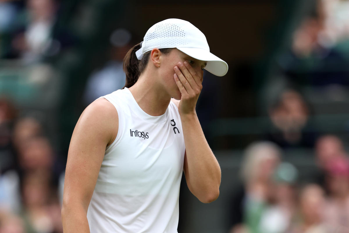 World No. 1 Iga Świątek falls to Kazakhstan's Yulia Putintseva at Wimbledon