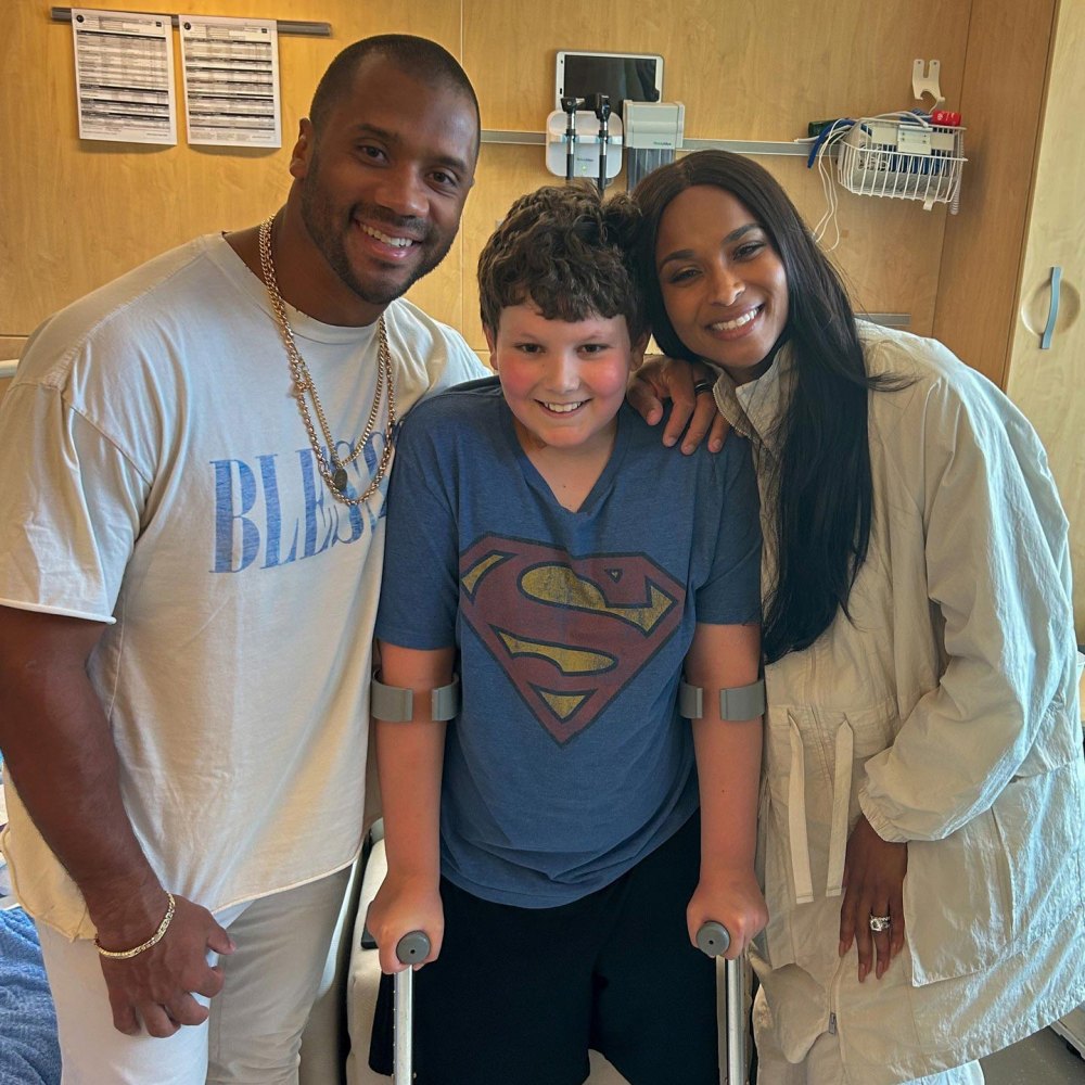 Ciara and Russell Wilson Return to Visit Seattle Childrens Hospital on Their Anniversary