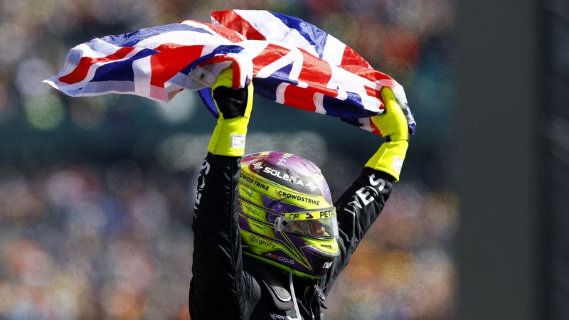 Lewis Hamilton takes ‘fairytale’ victory at home British Grand Prix