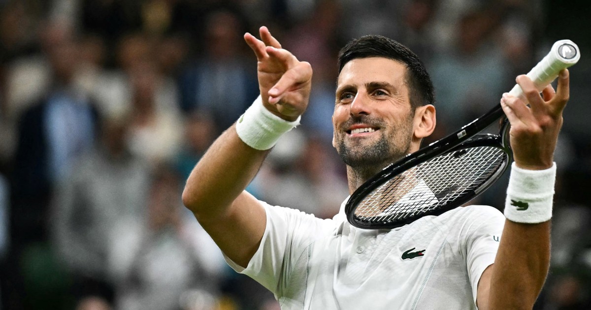 Novak Djokovic gets into it with Wimbledon fans after reaching the quarterfinals