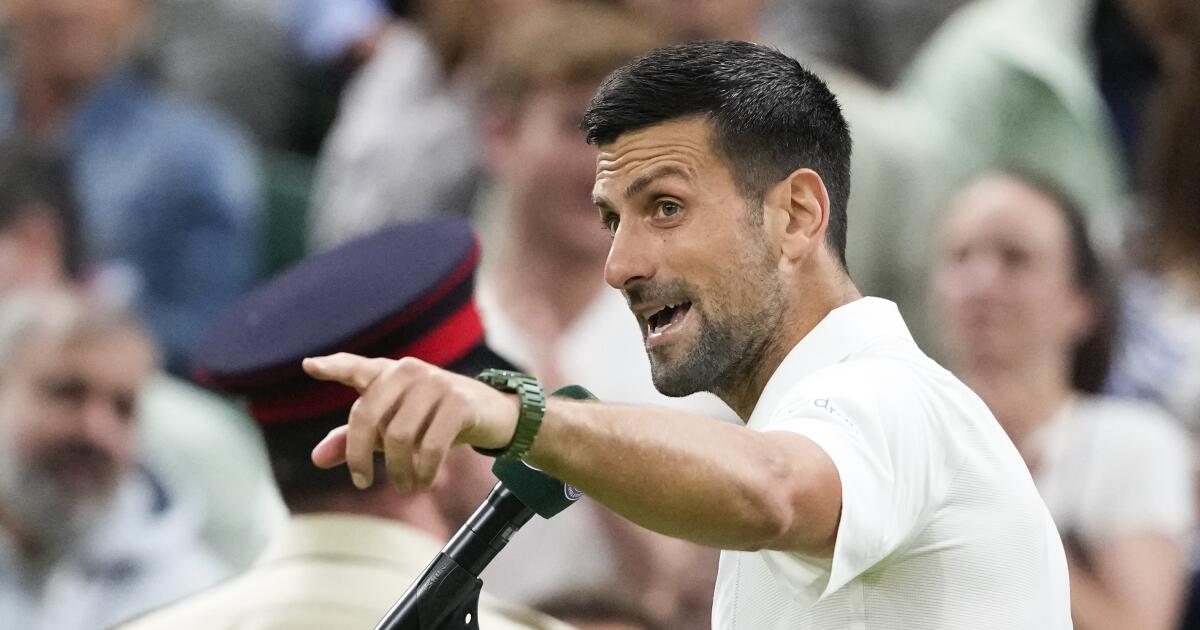 Novak Djokovic thinks Holger Rune fans booed him at Wimbledon