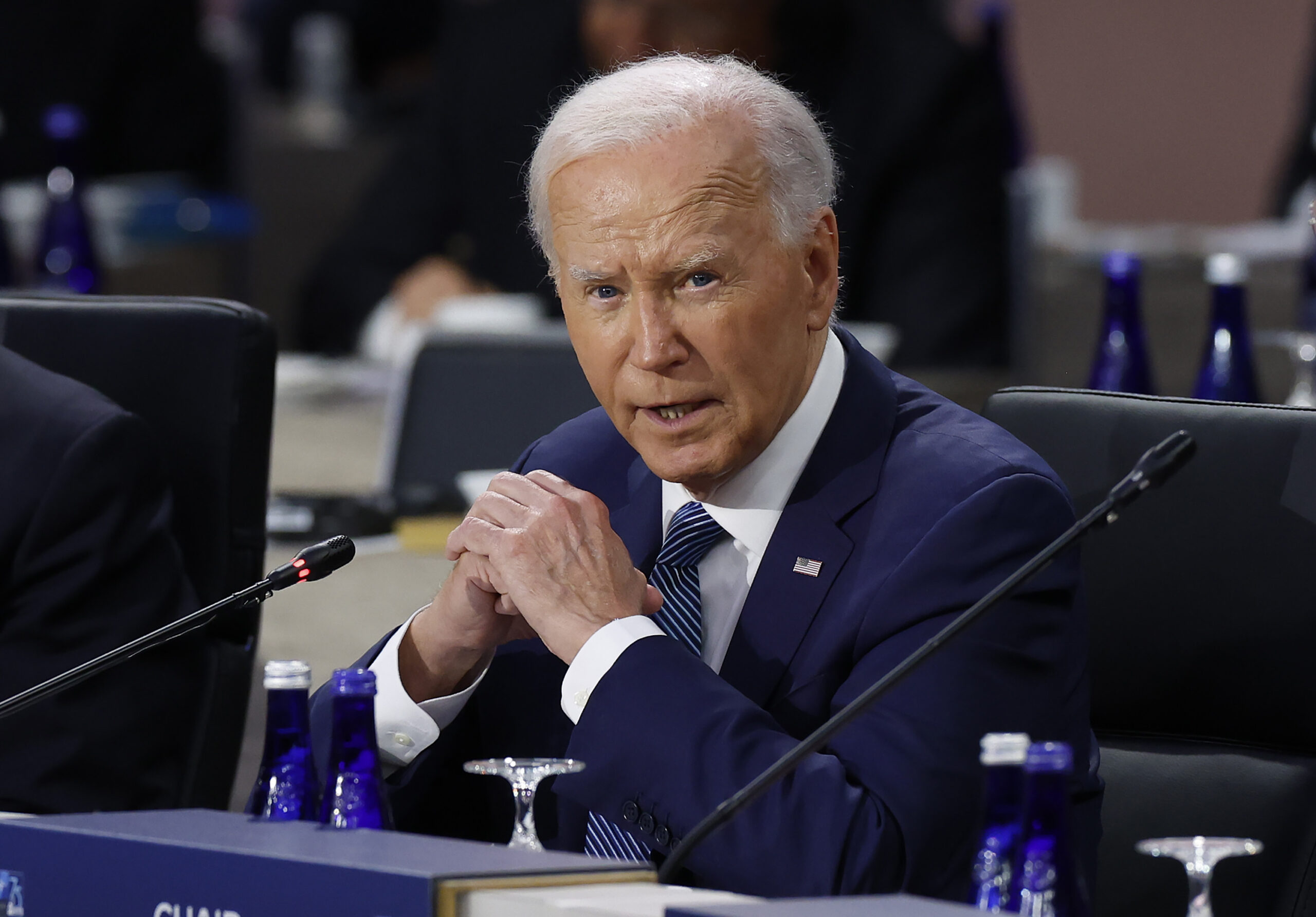 Joe Biden Calls Kamala Harris 'Vice President Trump' Minutes Into Presser