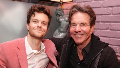 Dennis Quaid and Son Jack Quaid Look Like Twins During Rare Public Outing