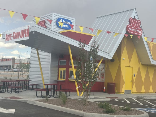 The Wienerschnitzel, recently built at 12610 State Street, is now open. It has a patio area and drive-thru for popular chili dogs, chili cheese fries and Tastee-Freez soft-serve ice cream treats