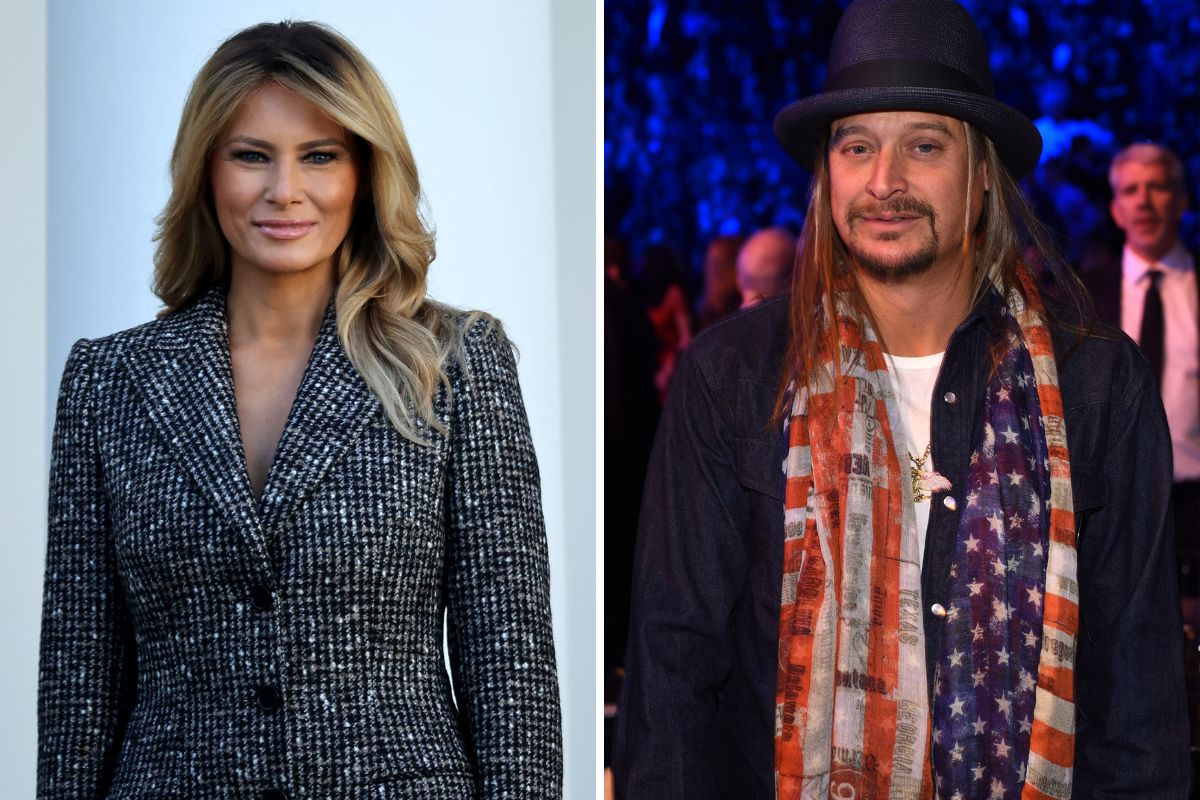 Melania Trump and Kid Rock