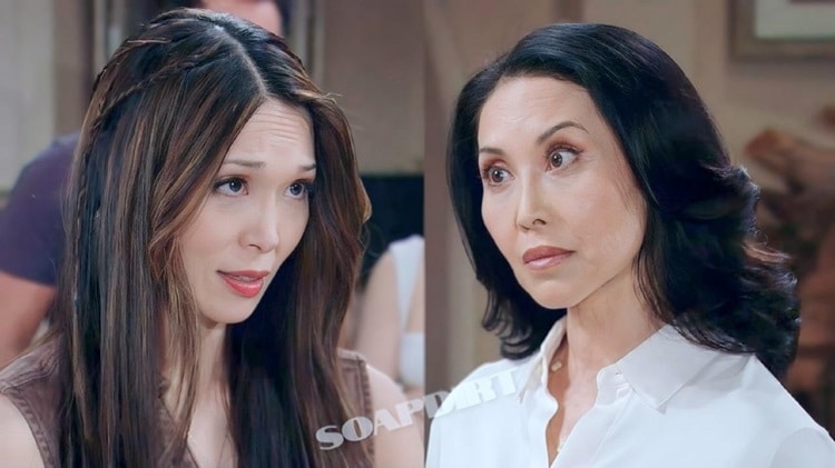 Bold and the Beautiful: Li Finnegan (Naomi Matsuda) Poppy Nozawa (Romy Park)