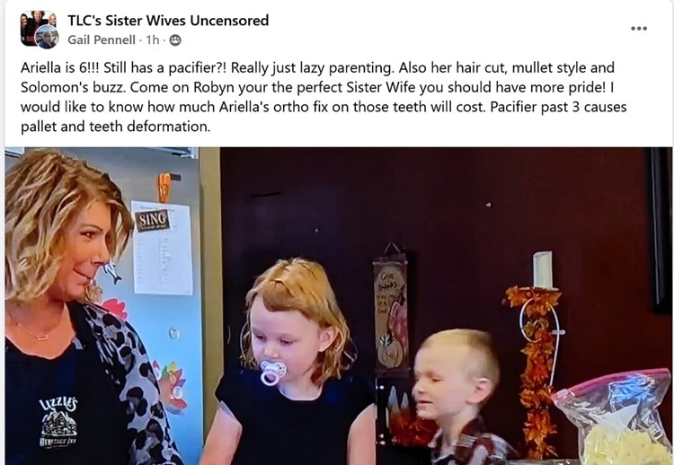 Sister Wives: Meri Brown - Ariella Brown - Solomon Brown