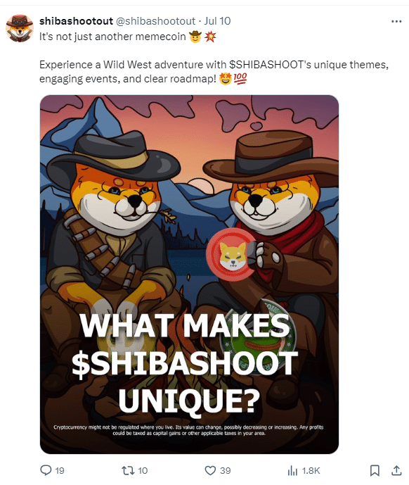 SHIBASHOOT Tweet