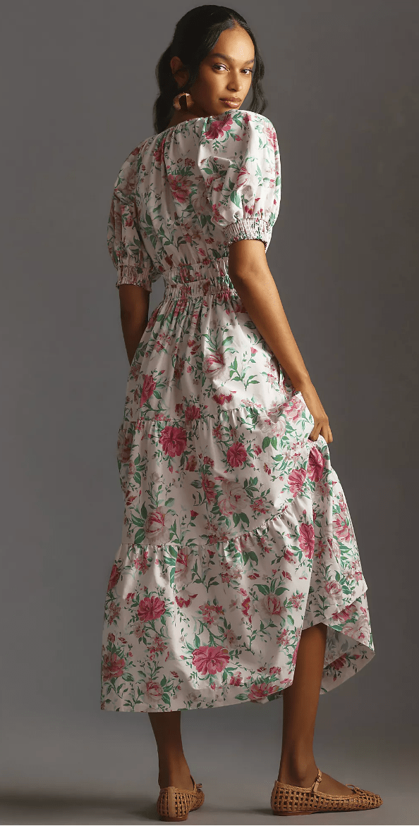 Anthropologie The Somerset Maxi Dress: Puff-Sleeve Edition