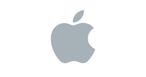 Apple logo.